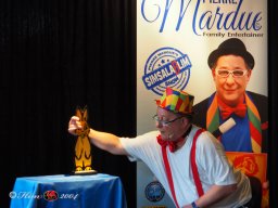 Pierre Mardue im Gleisgarten am 21. April 2024